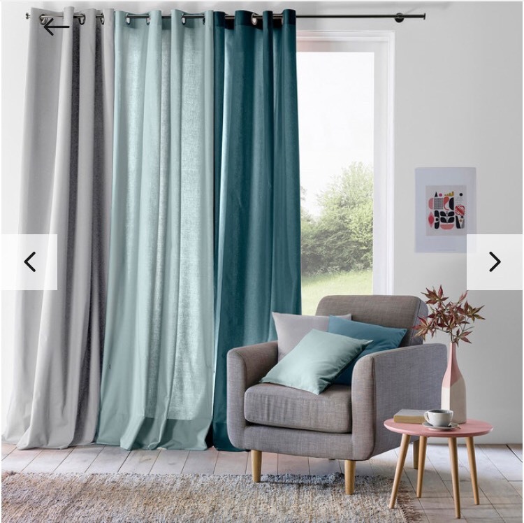 Producto Cortinas algodão 