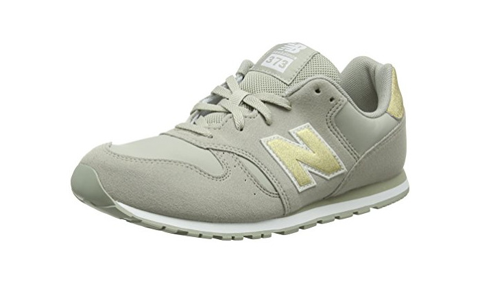 Fashion New Balance 373, Zapatillas Unisex Niños, Gris