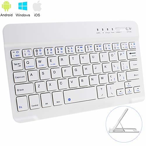 Teclado Bluetooth Inalámbrico Ultrafino de 7 pulgadas Mini Tableta Teclado 7 inch