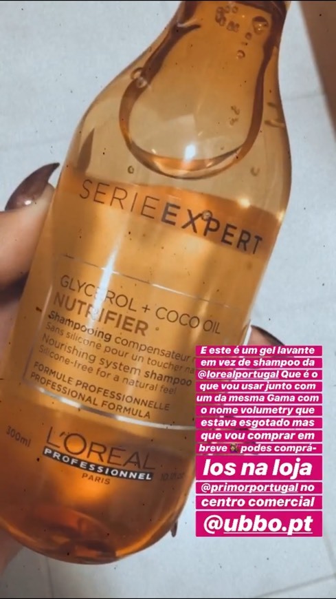 Products SÉRIE EXPERT LOREAL NUTRIFIER SHAMPOO