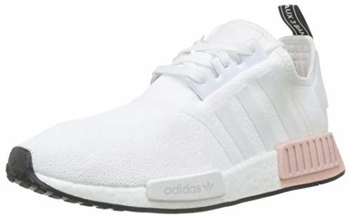Social adidas NMD_R1, Zapatillas de Gimnasia para Hombre, Blanco