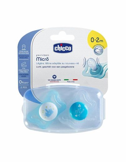 Chupeta Physio Micrò 0-2m 2pçs