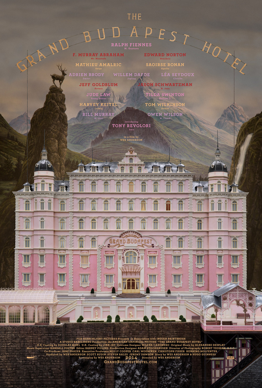 Película El gran hotel Budapest