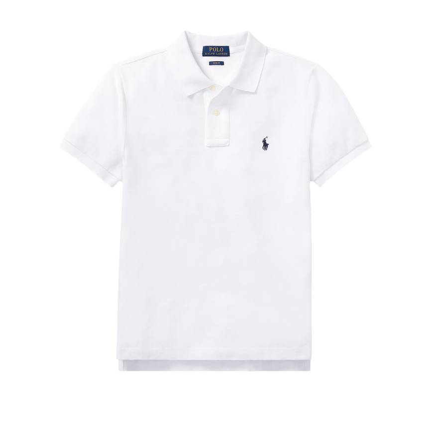 Social Polo branco simples