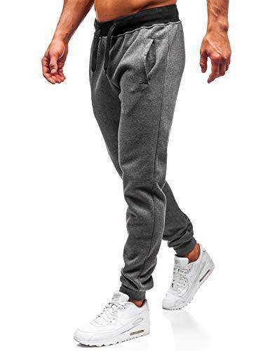 Social BOLF Hombre Pantalón De Chándal Jogger Pantalones Deportivos Estilo Deportivo J.Style AK11-1
