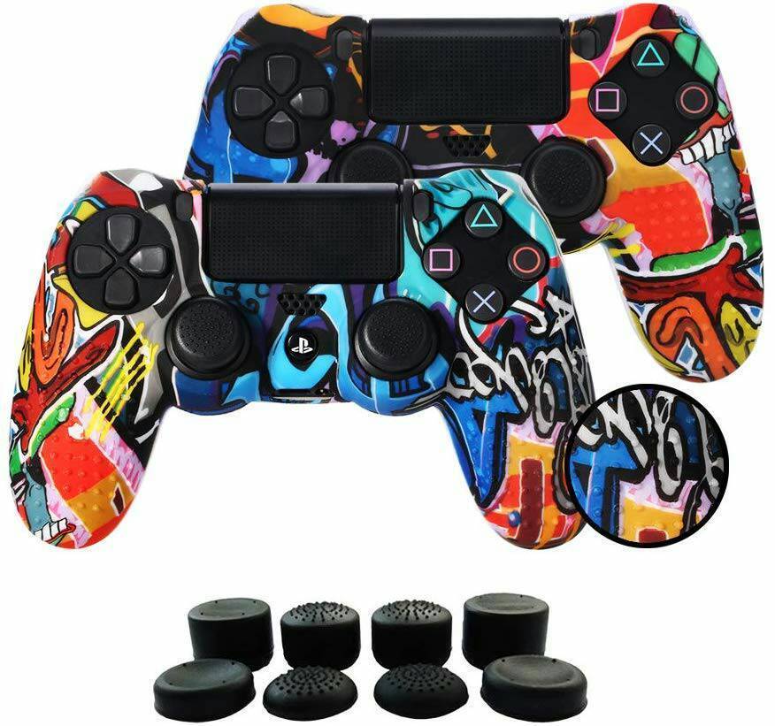 Social Fundas para Mando PS4/PS4 Pro/PS4 Slim Dualshock 4