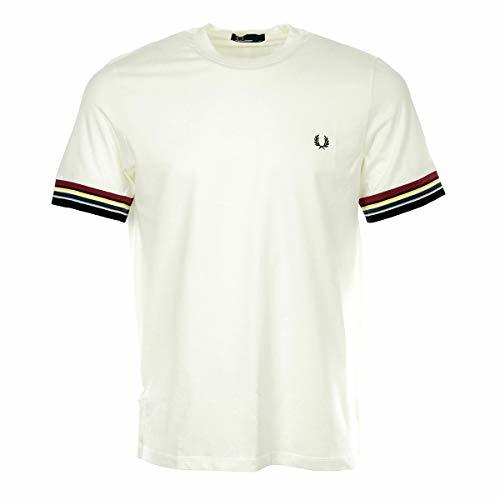 Fashion Fred Perry Stripe Cuff T-Shirt