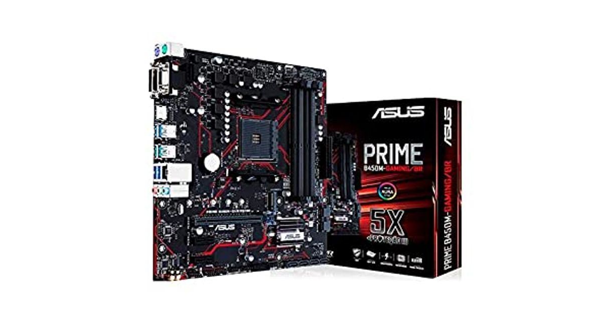 Placa mãe AM4 - Asus B450M Prime Gaming 90MB10H0-C1BAY0
