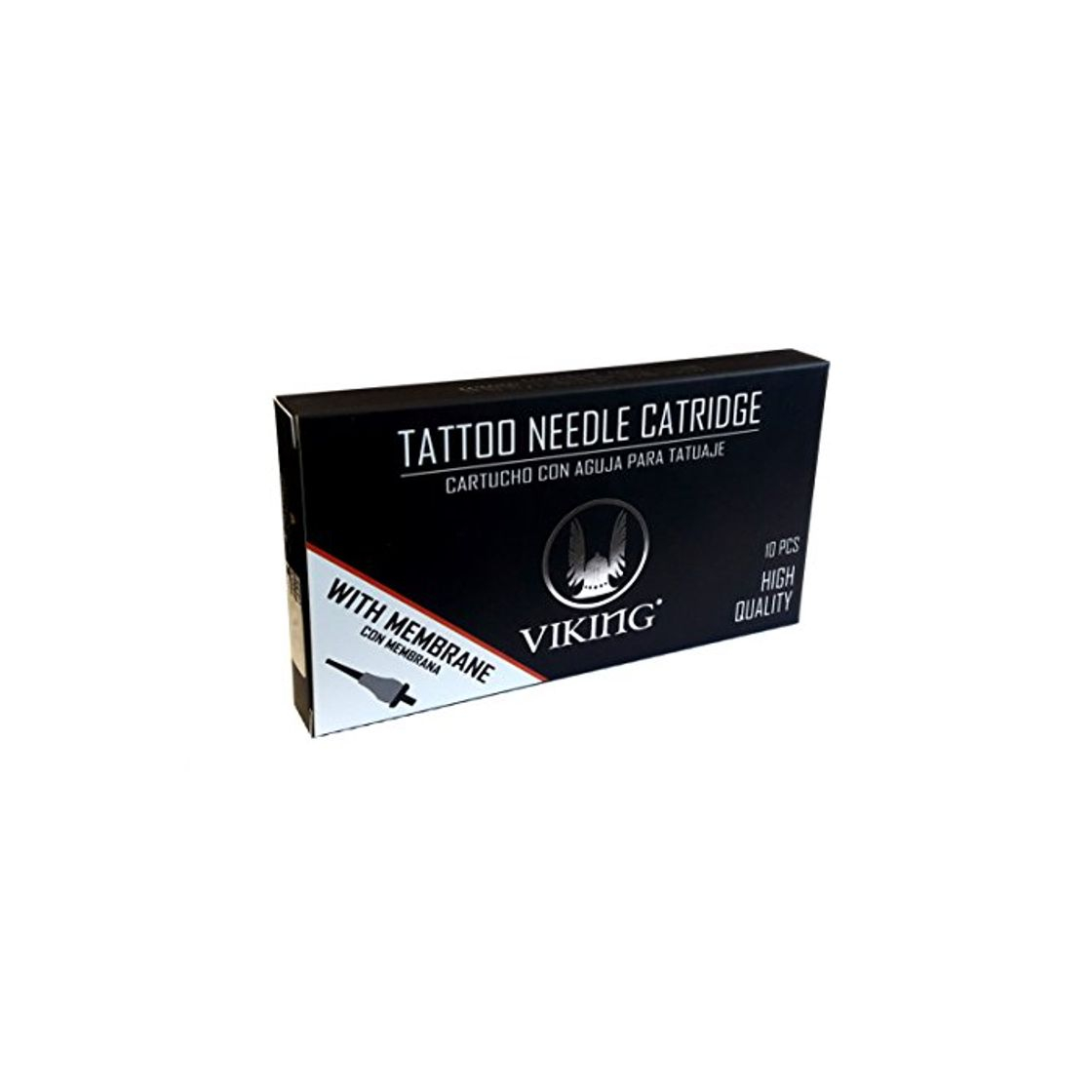 Producto Agujas para tatuaje 5 ROUND LINER Caja de 10 Cartuchos VIKING IKN