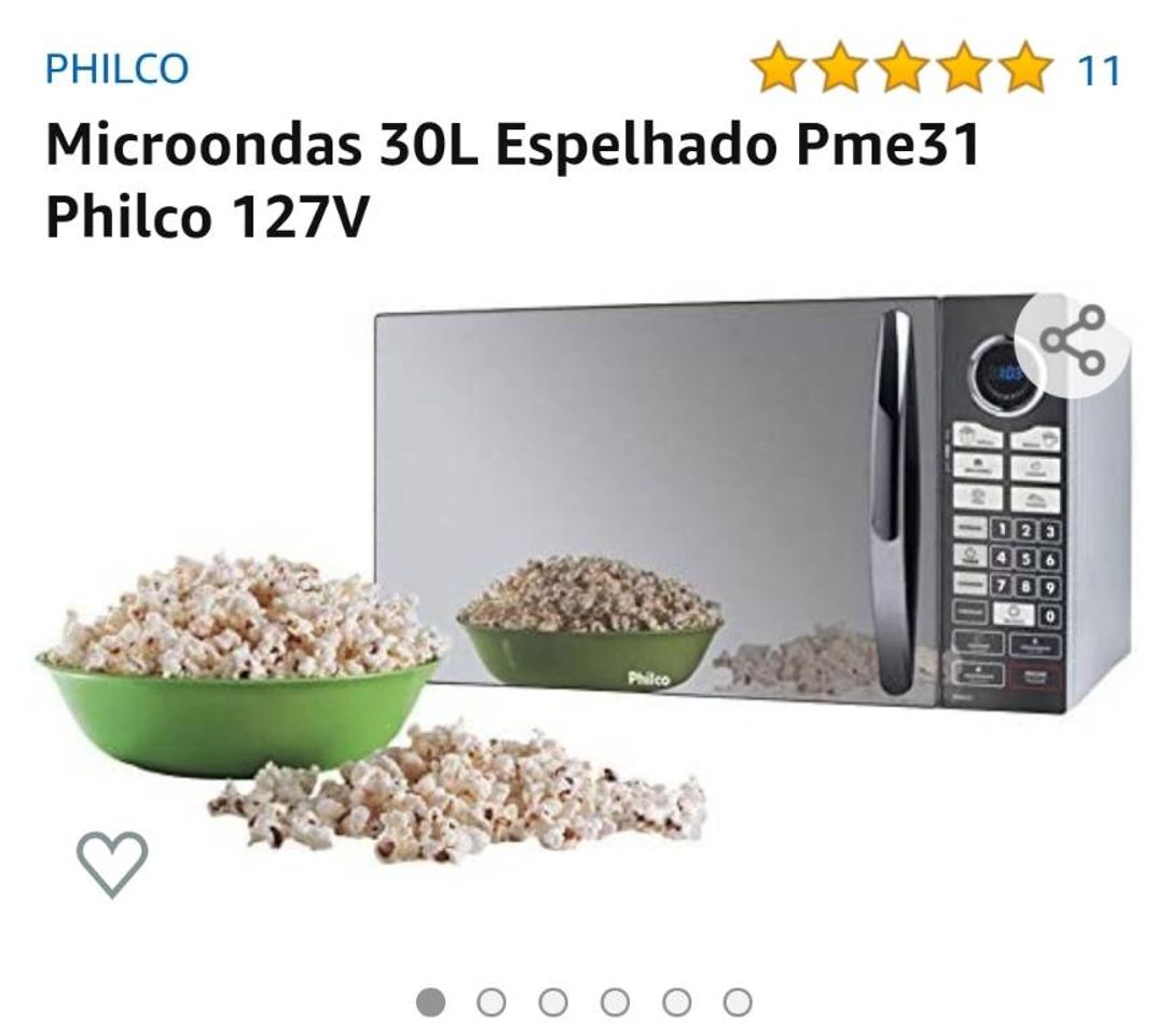 App microondas espelhado 