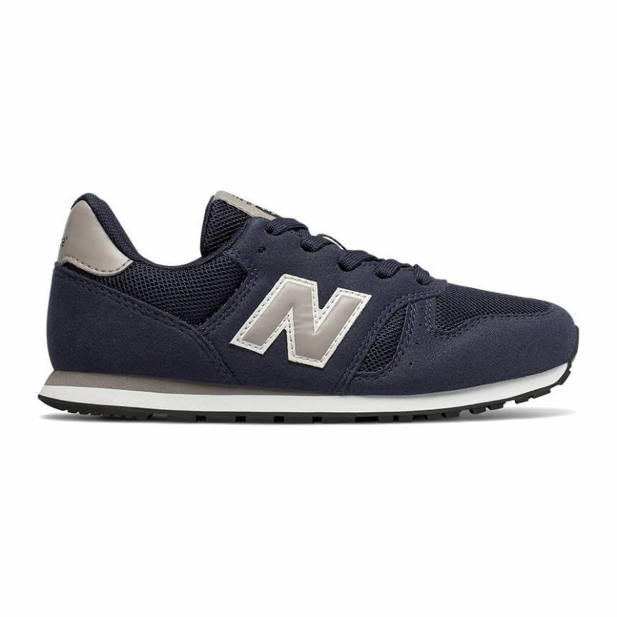 Social Ténis New Balance 373 azul elétrico cinzento junior

