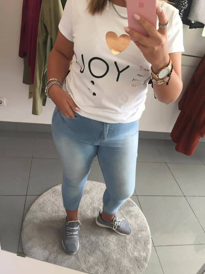 Social Mel Biju -txirt Joy