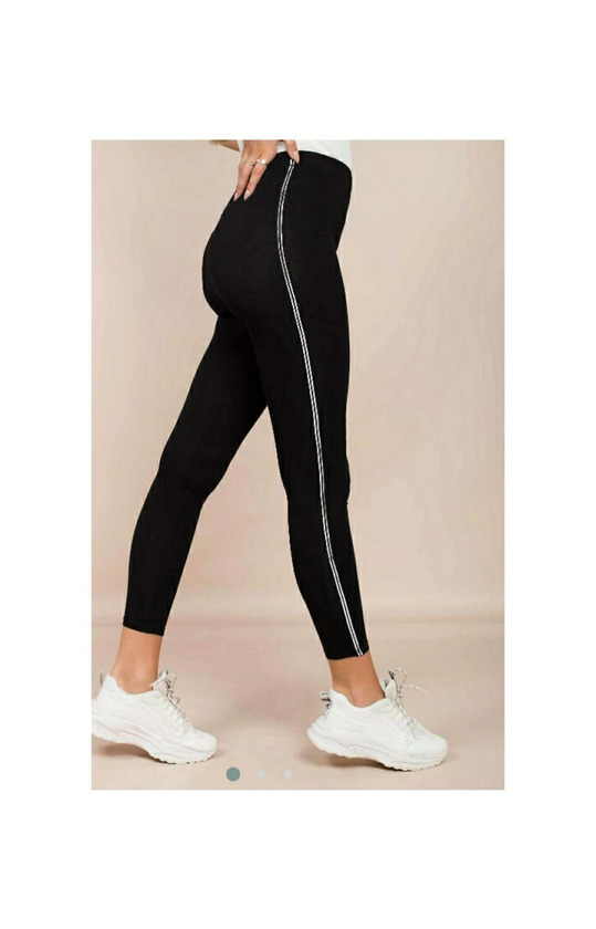 Productos Leggings pretas com riscas