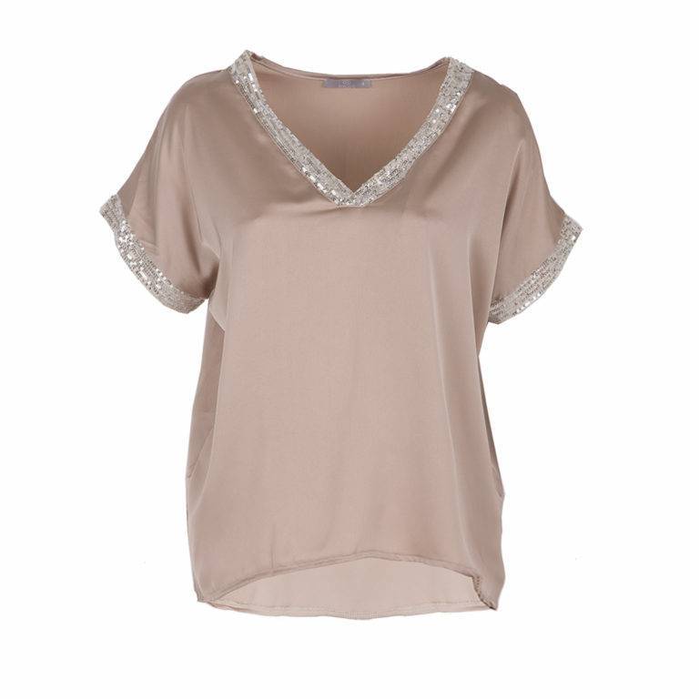 Social Blusa lantejoulas