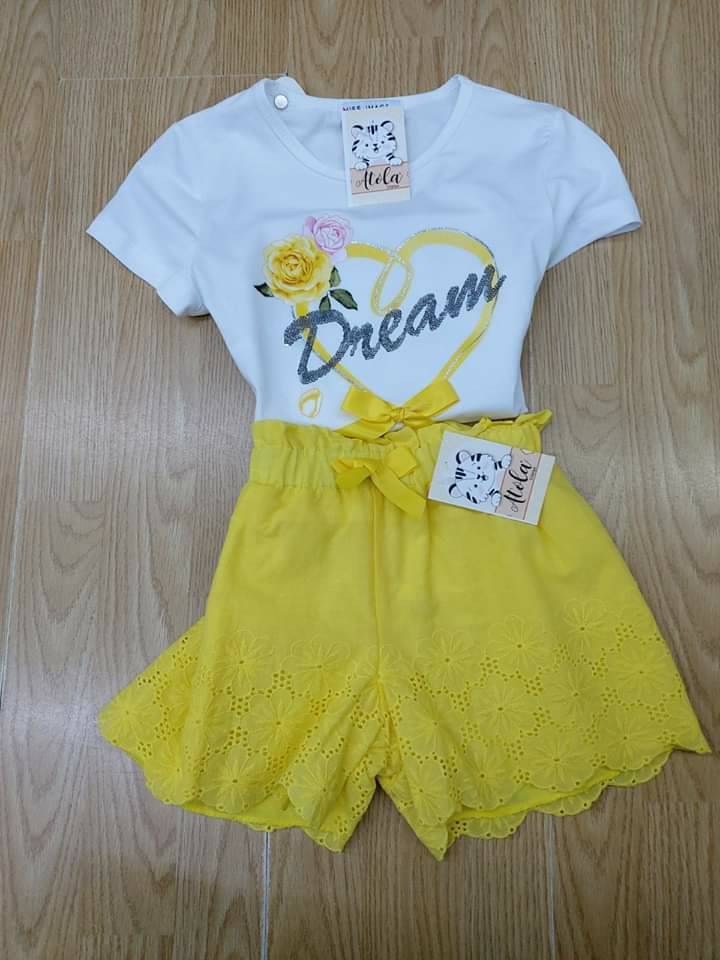 Products Conjunto Dream amarelo