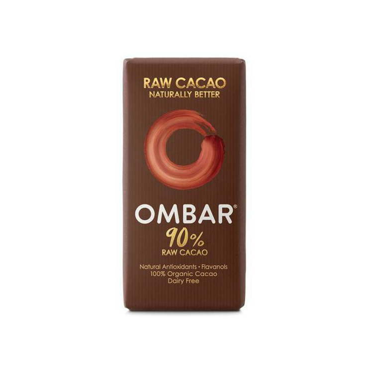 Products Chocolate Negro 90% Cru Bio OMBAR 35 g 