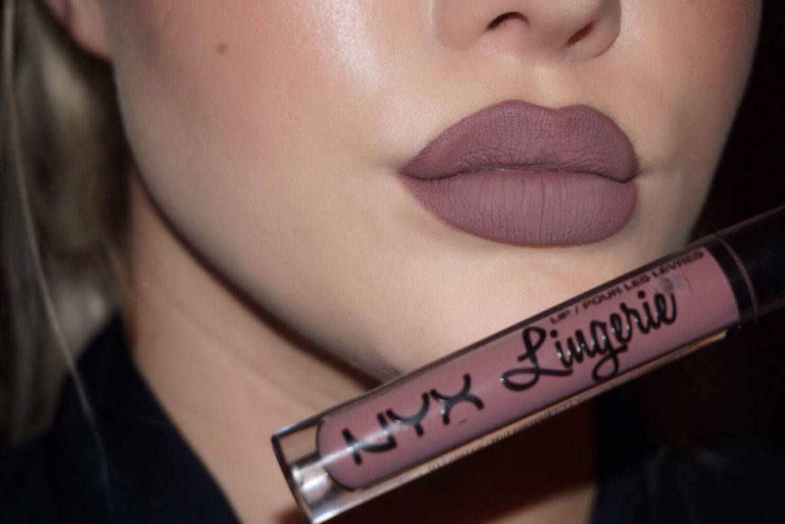 Belleza NYX Professional Makeup Pintalabios Lip Lingerie Liquid Lipstick, Acabado cremoso y mate,