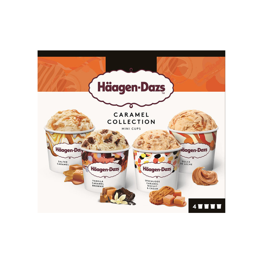 Haggen-Dazs Caramel Collection Mini Cups