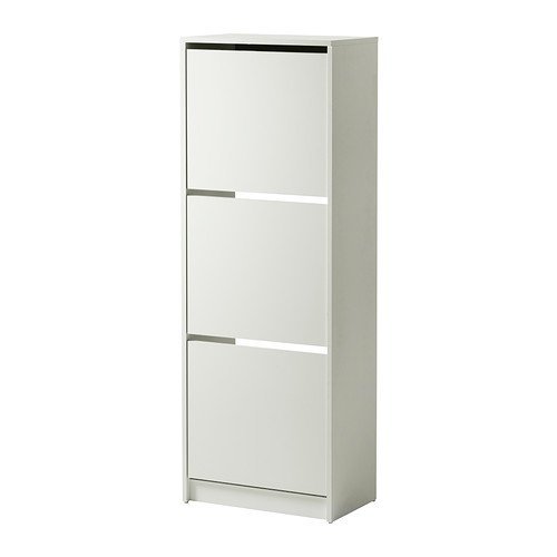 Product IKEA BISSA - Mueble para zapatos con 3 compartimentos