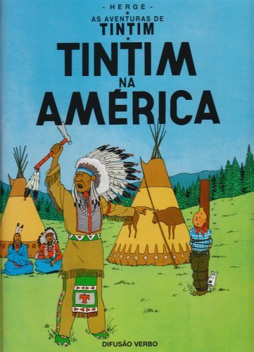 Book Tintim na America : Edition en portugais