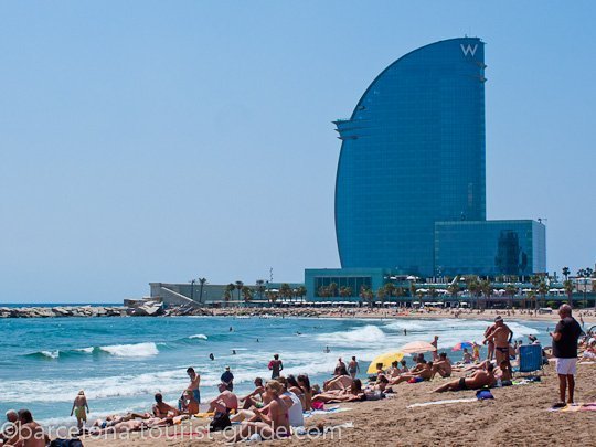 Place Playa de la Barceloneta