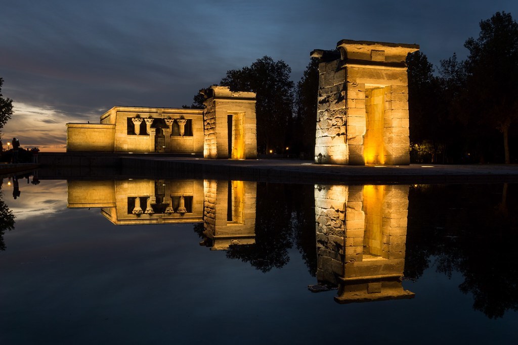 Lugar Templo de Debod