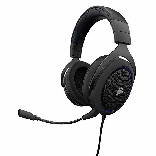 Electrónica Corsair HS50 Stereo - Auriculares gaming con micrófono desmontable