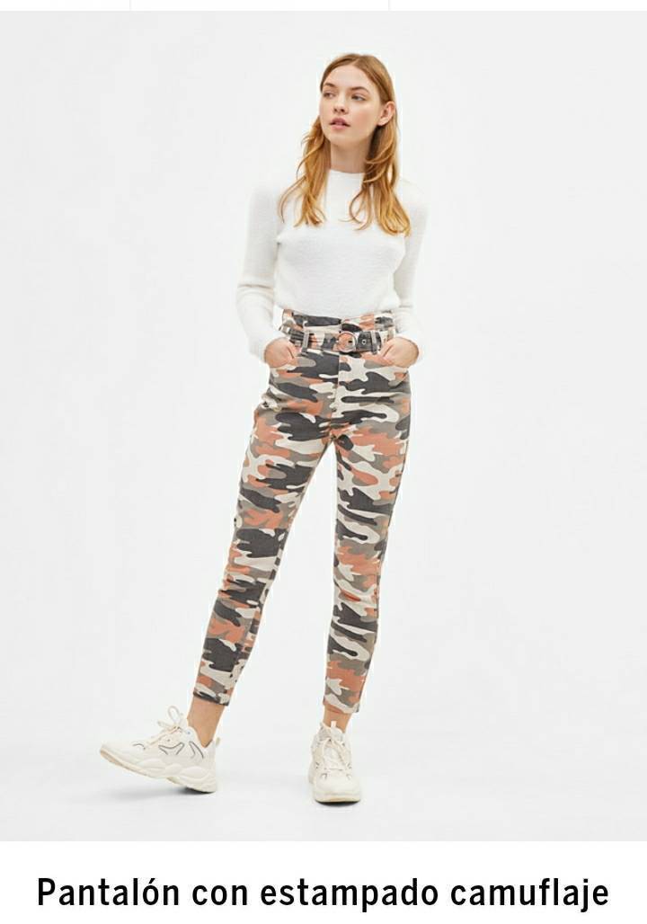 Social Pantalón estampado camuflaje