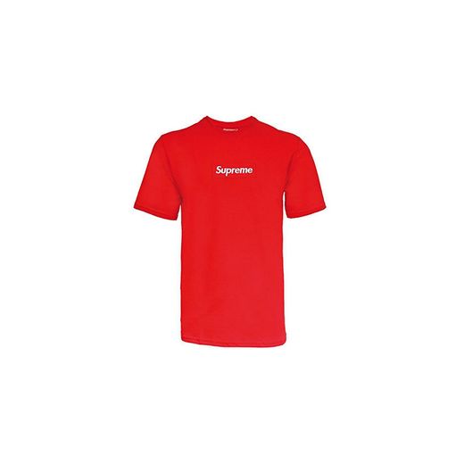 Supreme Italia - Camiseta con diseño Hombre suts 1103 Blanco Dope Skate Streetwear Mode Red-Red