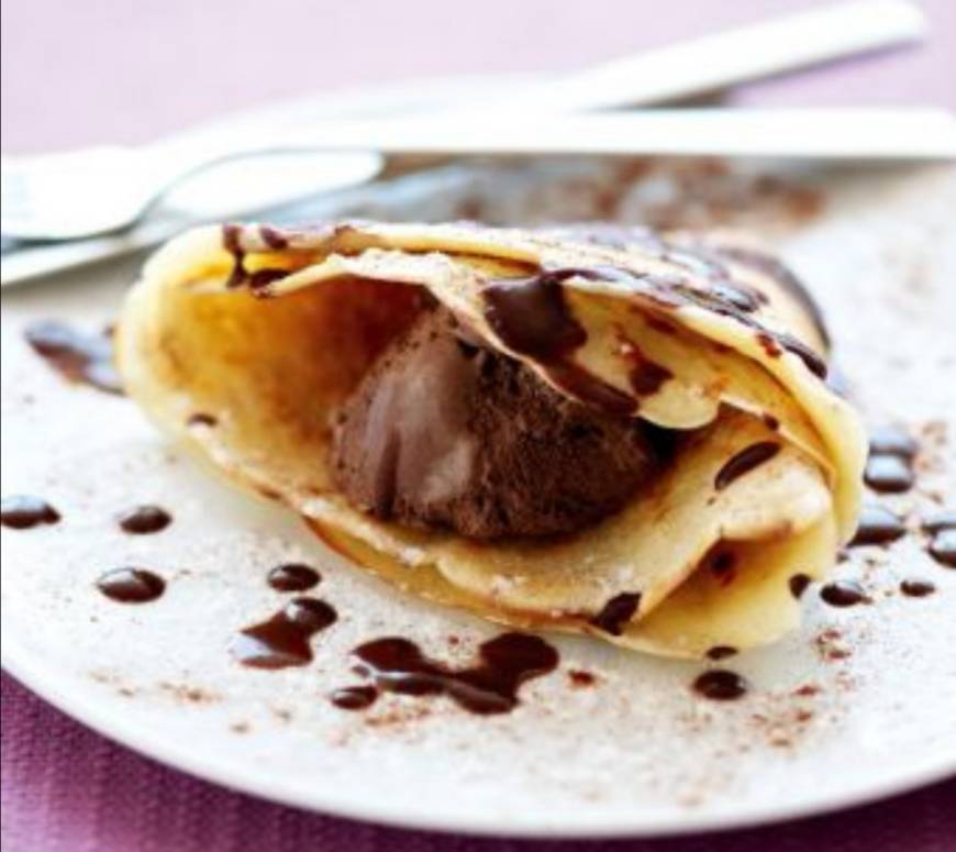 Social Crepe Com Gelado