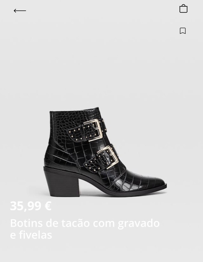 Social Botins mega lindos stradivarius✨
