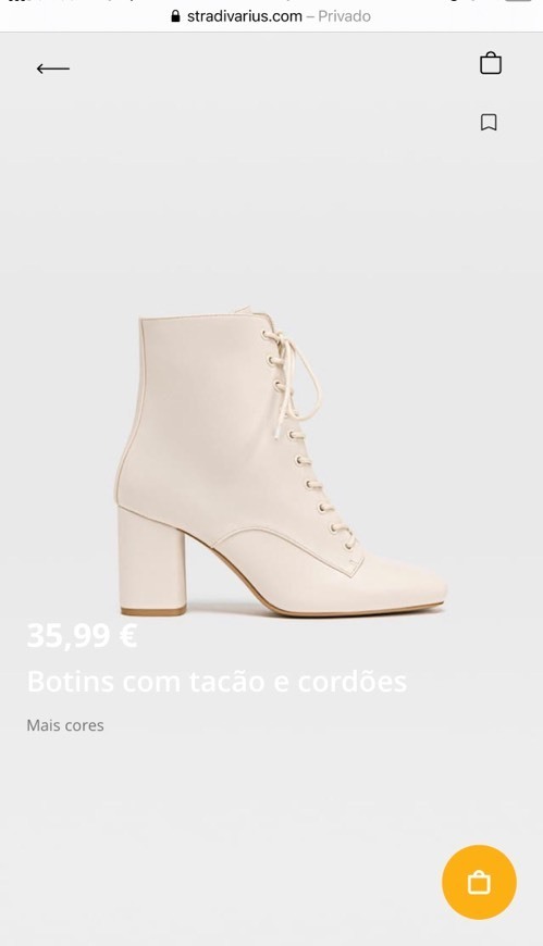 Social Botins lindos Stradivarius