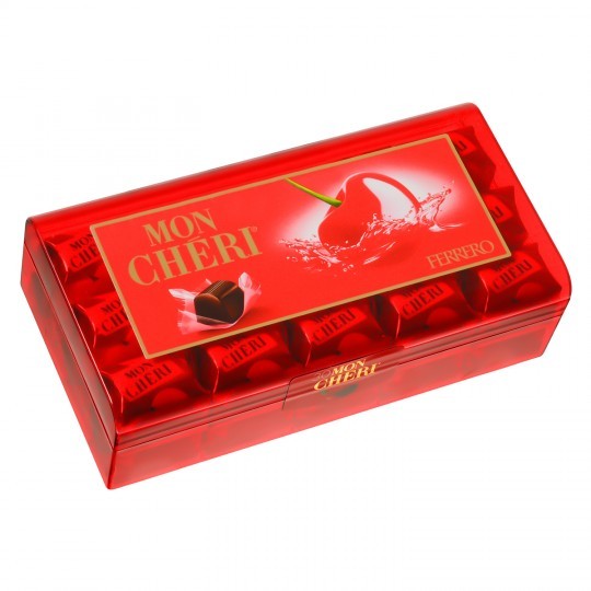 Product FERRERO Mon Cheri scatola30 praliné 315 gramos de chocolate