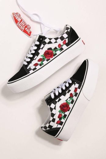 Social Rose vans platform