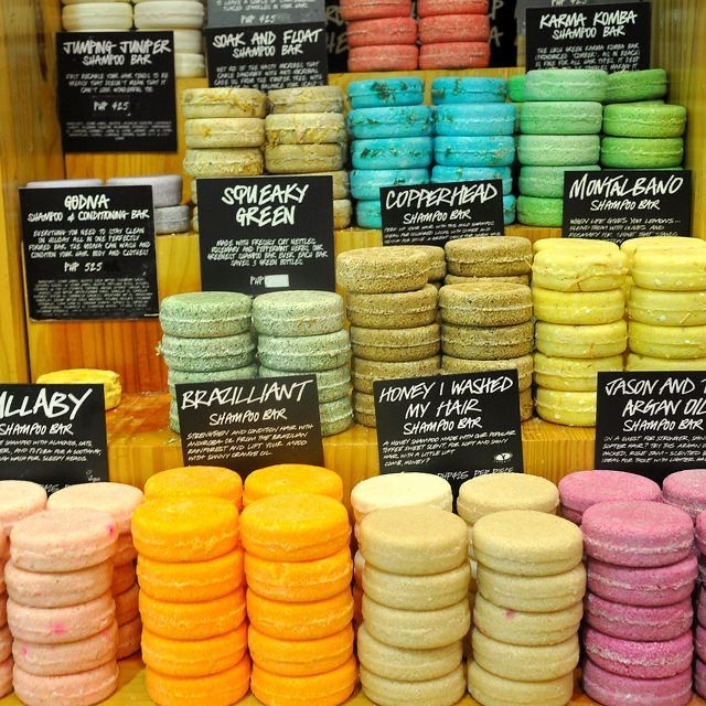 Producto Lush shampoo bars