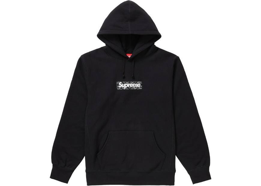 Moda Box logo bandana supreme black