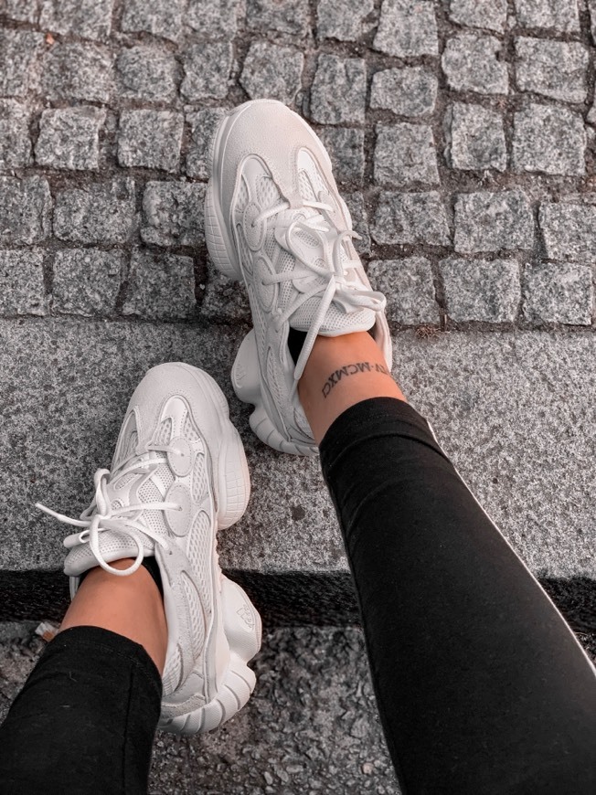 Social Adidas Yeezy 500 Bone White