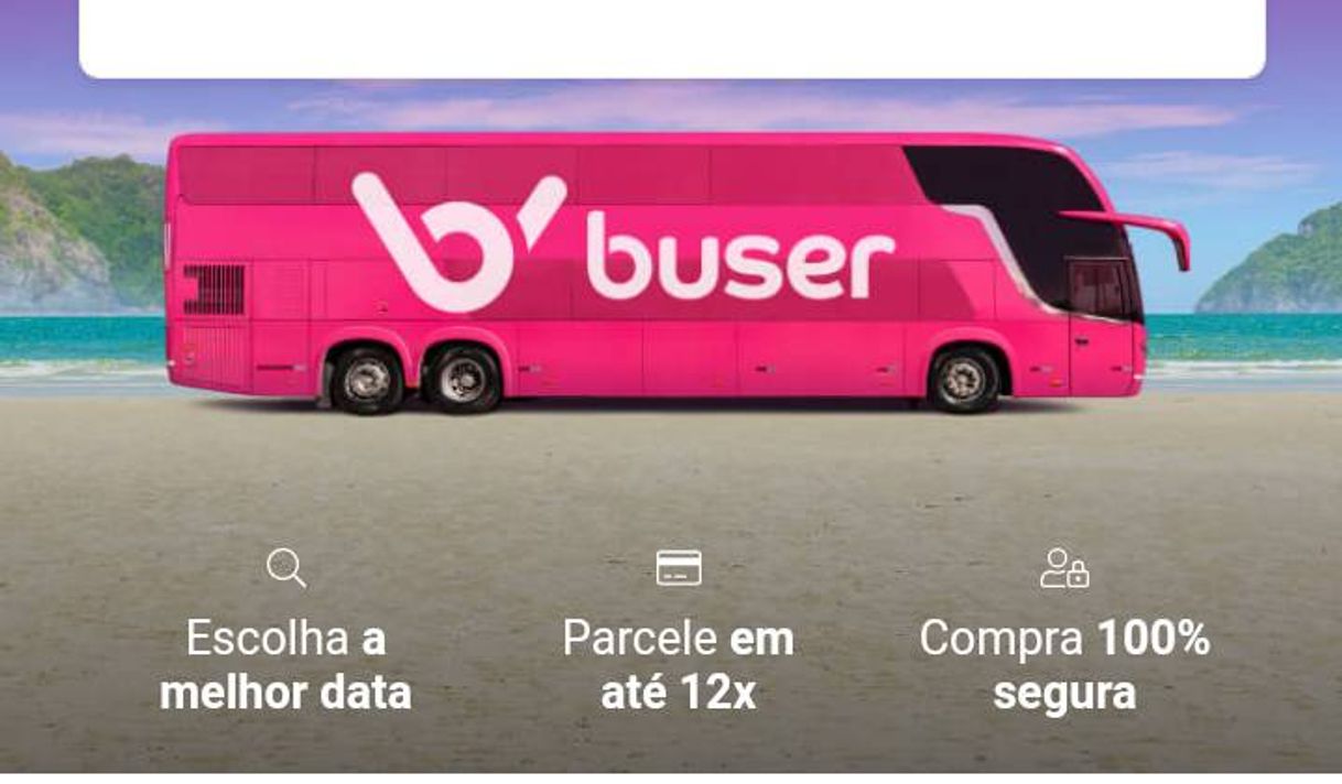 Moda Buser aplicativo de passagem