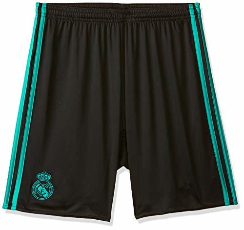Social adidas BR8706 Pantalones Cortos Real Madrid, Hombre, Negro