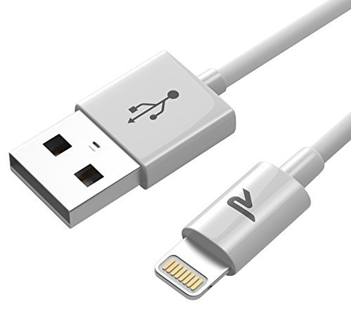 Social Rampow Cable Lightning Cable Cargador iPhone-[Apple MFi Certificado]-Garantía de por Vida-Compatible con