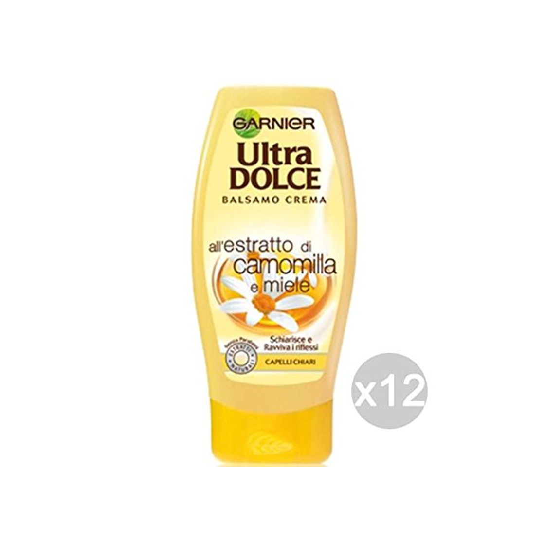 Product Juego de 12 Garnier Ultra Dolce Acondicionador camomila miel cuidado y tratamiento del cabello