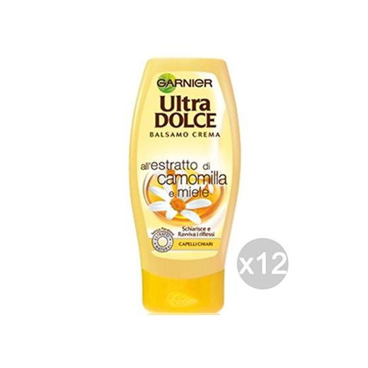 Juego de 12 Garnier Ultra Dolce Acondicionador camomila miel cuidado y tratamiento del cabello