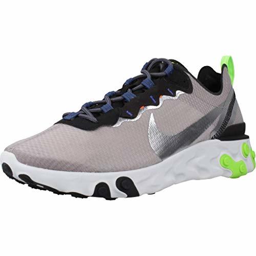 Fashion NIKE React Element 55 SE Pumice/Metallic Silver CI3831-200