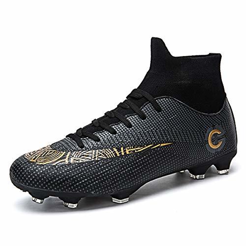 Moda Botas de Fútbol para Hombre Spike Zapatillas de Fútbol Profesionales Atletismo Training