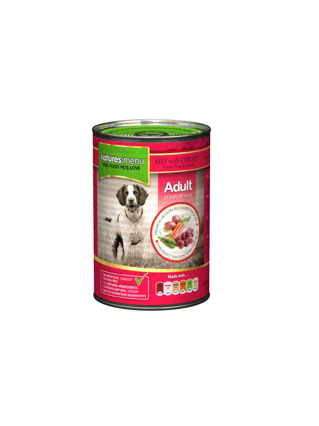 Producto NATURES MENU Dog Food Can Beef with Chicken