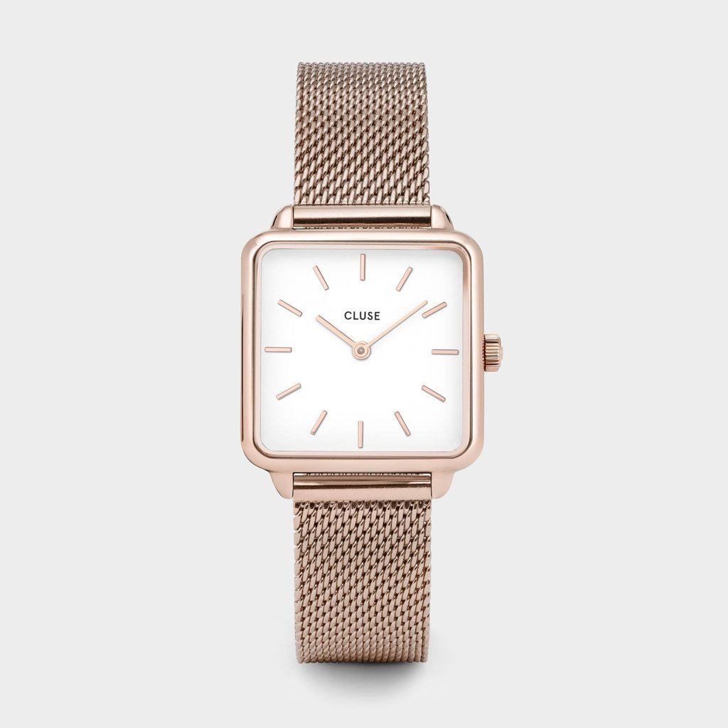 Products La Tétragone Rose Gold Mesh/White