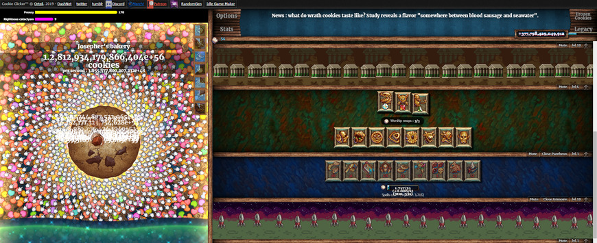 Moda Cookie clicker game