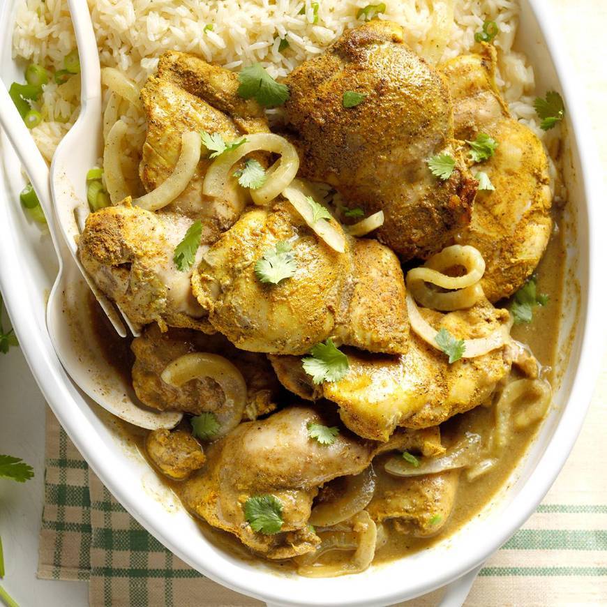 Moda Caribbean Curried Chicken 