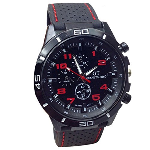 Product Ularma Reloj de pulsera Sport silicona de cuarzo reloj hombres