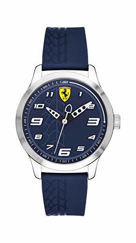 Product Scuderia Ferrari Reloj Analógico para Niños de Cuarzo con Correa en Silicona